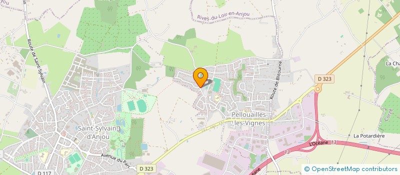 localisation de l'entreprise MONSIEUR PIERRE DERIEPPE  VERRIERES-EN-ANJOU