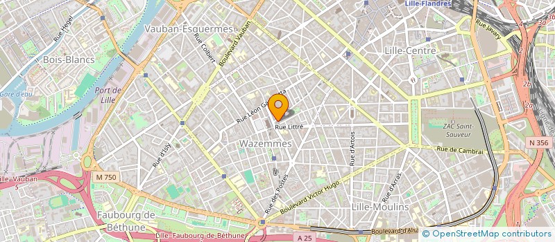 localisation de l'entreprise MONSIEUR PIERRE DEROLLEZ à LILLE