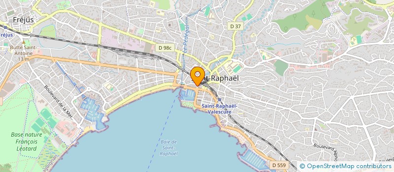 localisation de l'entreprise MONSIEUR PIERRE DEROO à SAINT-RAPHAEL