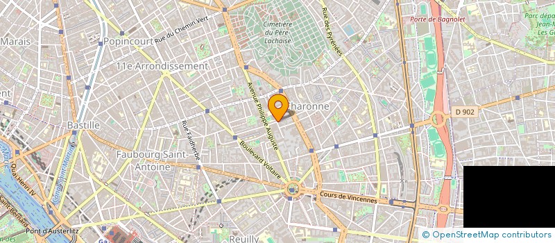 localisation de l'entreprise MONSIEUR PIERRE DERROUCH  PARIS