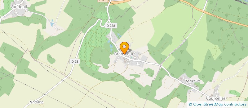 localisation de l'entreprise MONSIEUR PIERRE DESANLIS  PROUILLY