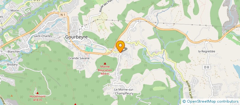 localisation de l'entreprise MONSIEUR PIERRE DESBONNES à GOURBEYRE