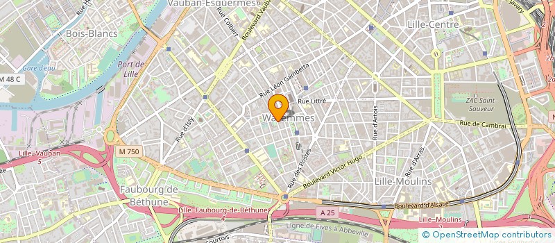 localisation de l'entreprise MONSIEUR PIERRE DESCHAMPS à LILLE