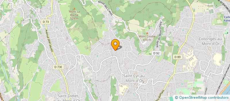 localisation de l'entreprise MONSIEUR PIERRE DESCONSEILLEZ  SAINT-CYR-AU-MONT-D'OR