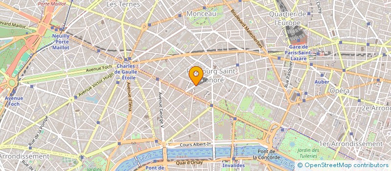 localisation de l'entreprise MONSIEUR PIERRE DESERT  PARIS