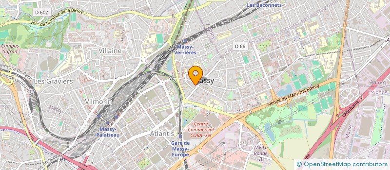 localisation de l'entreprise MONSIEUR PIERRE DESFRANCOIS à MASSY