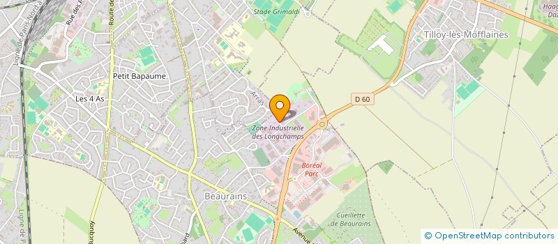 localisation de l'entreprise MONSIEUR PIERRE DESFRANCOIS  BEAURAINS