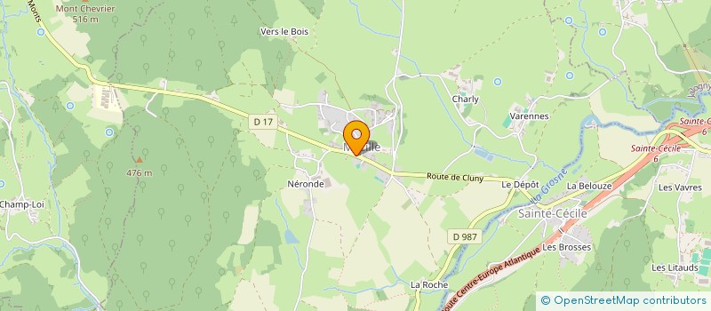 localisation de l'entreprise MONSIEUR PIERRE DESFRETIER  MAZILLE