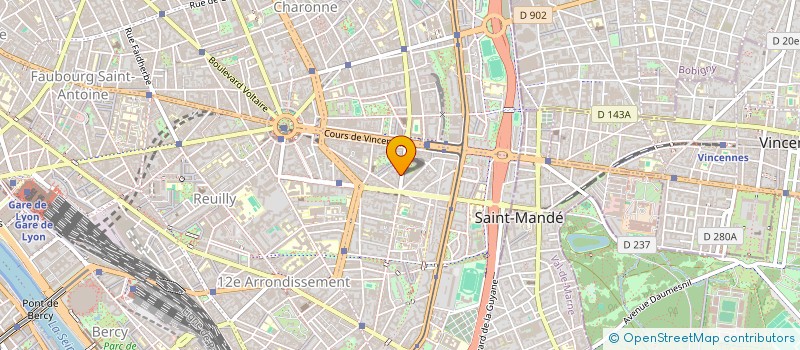 localisation de l'entreprise MONSIEUR PIERRE DESMAREST  PARIS