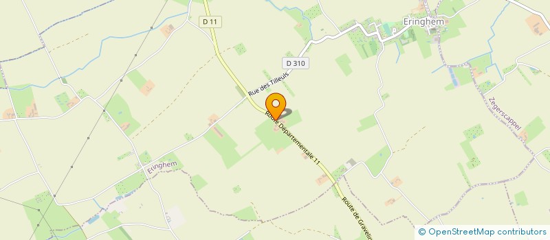 localisation de l'entreprise MONSIEUR PIERRE DESMEDT  WORMHOUT