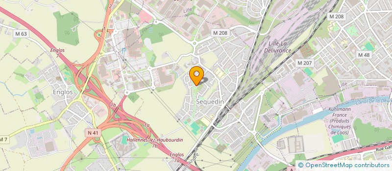 localisation de l'entreprise MONSIEUR PIERRE DESQUIENS  SEQUEDIN