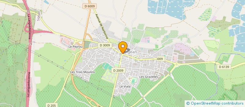 localisation de l'entreprise MONSIEUR PIERRE DETOMA à SIGEAN