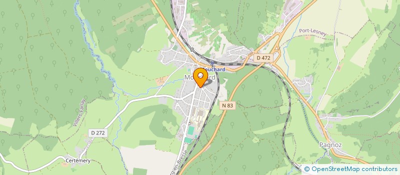 localisation de l'entreprise MONSIEUR PIERRE DETROIT  MOUCHARD