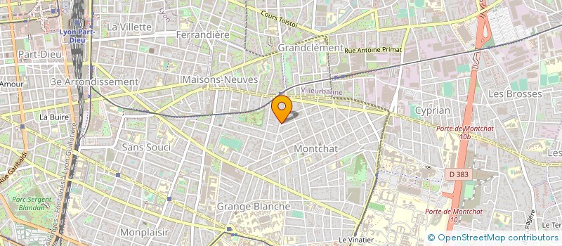 localisation de l'entreprise MONSIEUR PIERRE DEUNEULIN à LYON