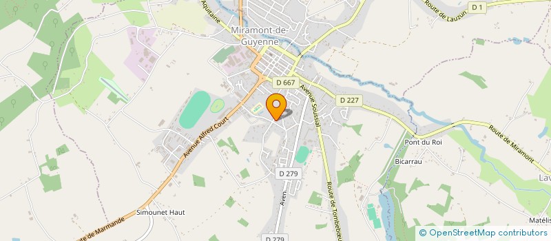 localisation de l'entreprise MONSIEUR PIERRE DEUS  ROUMAGNE