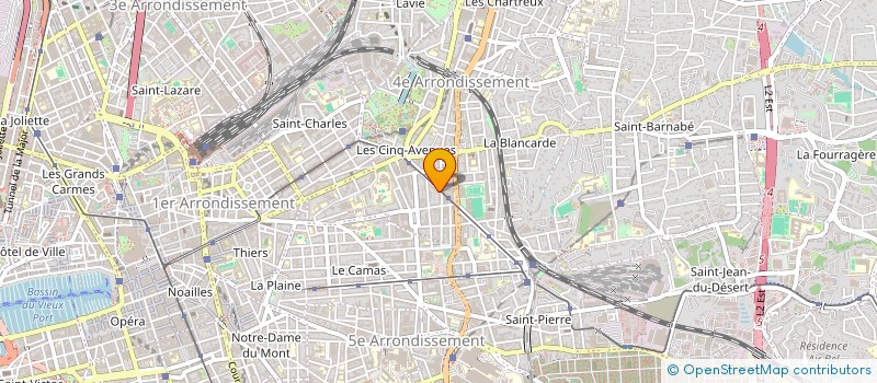 localisation de l'entreprise MONSIEUR PIERRE DEUTSCHMANN à MARSEILLE 4EME