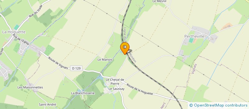 localisation de l'entreprise MONSIEUR PIERRE DEVAUX  SOULANGY