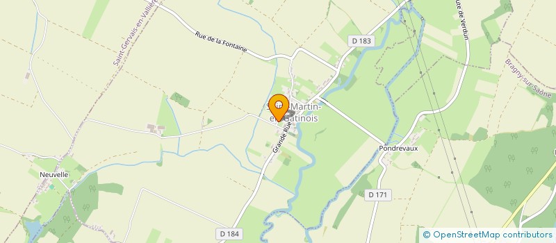 localisation de l'entreprise MONSIEUR PIERRE DEVEVEY  SAINT-MARTIN-EN-GATINOIS