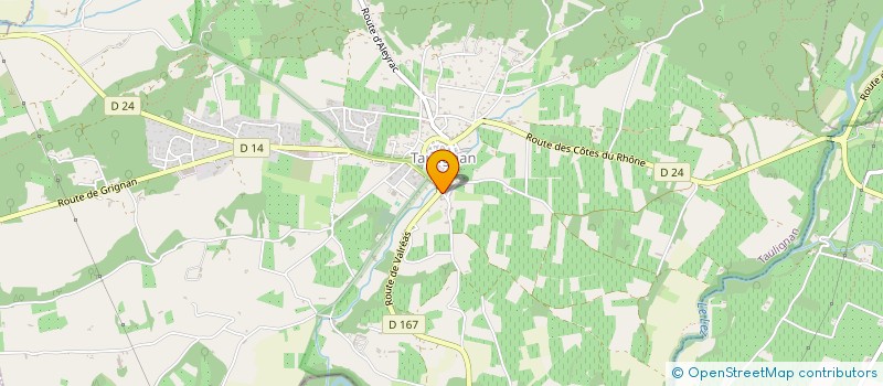 localisation de l'entreprise MONSIEUR PIERRE DEVIN  TAULIGNAN