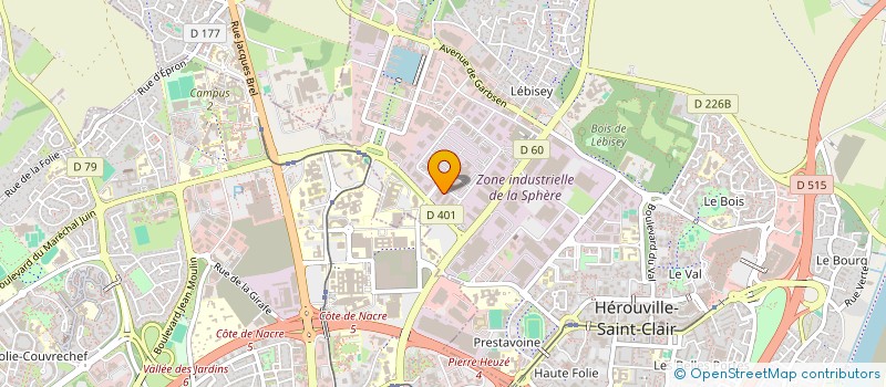 localisation de l'entreprise MONSIEUR PIERRE DEWILDE à HEROUVILLE-SAINT-CLAIR