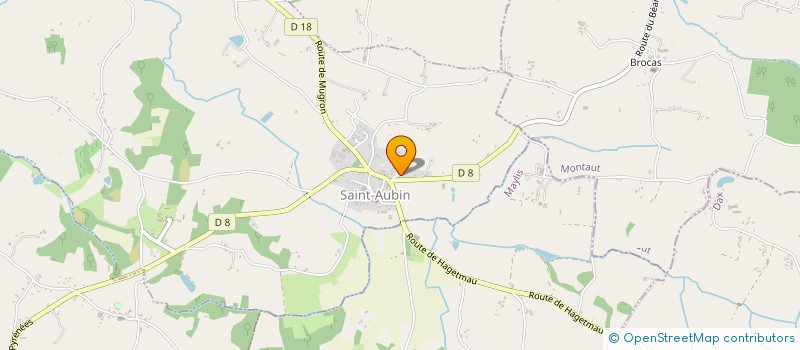 localisation de l'entreprise MONSIEUR PIERRE DEZES  DAX