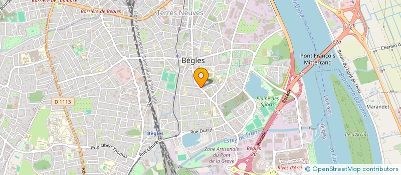 localisation de l'entreprise MONSIEUR PIERRE DHERBOMEZ à BEGLES