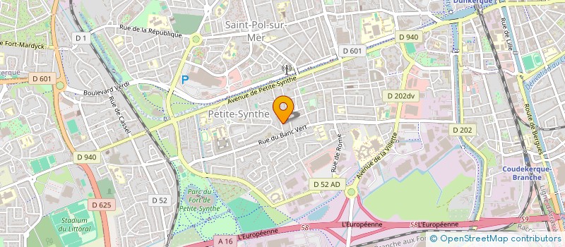 localisation de l'entreprise MONSIEUR PIERRE DI LIEGRO à DUNKERQUE