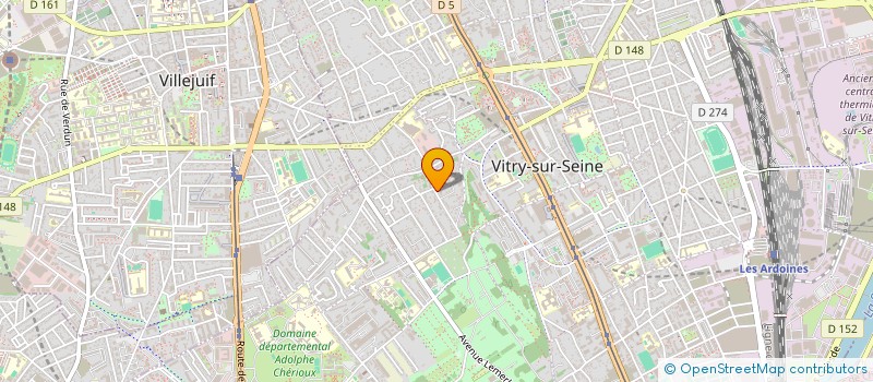 localisation de l'entreprise MONSIEUR PIERRE DICCICO à VITRY-SUR-SEINE