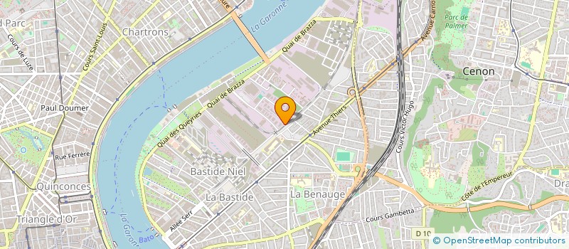 localisation de l'entreprise MONSIEUR PIERRE DIDRY  BORDEAUX