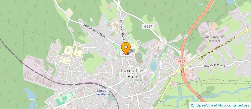 localisation de l'entreprise MONSIEUR PIERRE DIEBOLT  FOUGEROLLES-SAINT-VALBERT