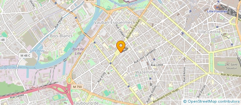 localisation de l'entreprise MONSIEUR PIERRE DILLIES à LILLE