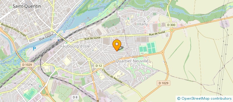 localisation de l'entreprise MONSIEUR PIERRE DILLIES à SAINT-QUENTIN