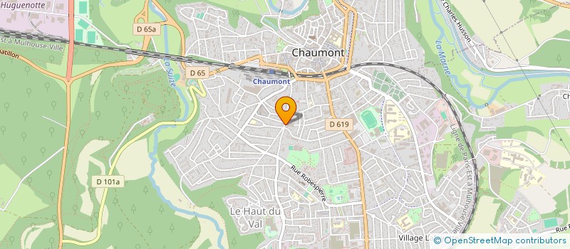 localisation de l'entreprise MONSIEUR PIERRE DIONIS à CHAUMONT