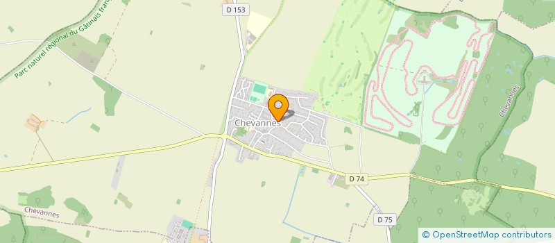 localisation de l'entreprise MONSIEUR PIERRE DIONIS DU SEJOUR  CHEVANNES