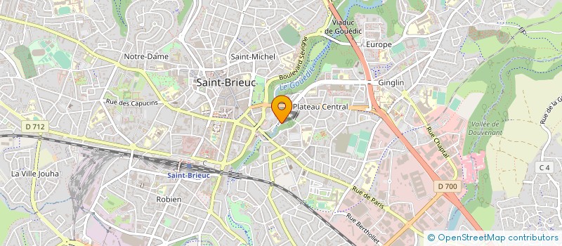 localisation de l'entreprise MONSIEUR PIERRE DIPITA KOLYE à SAINT-BRIEUC