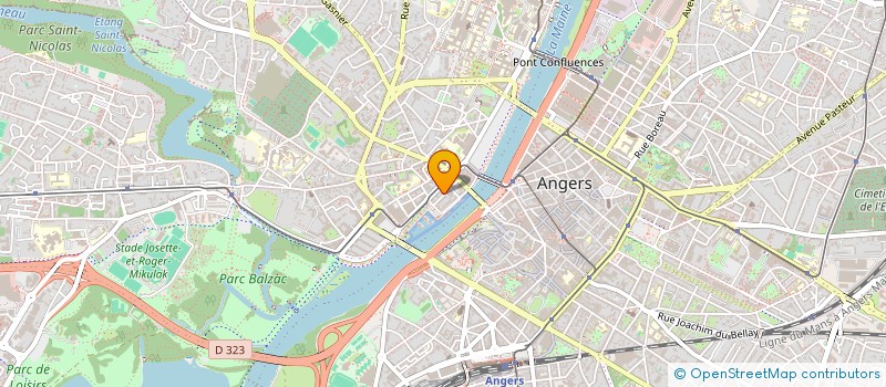 localisation de l'entreprise MONSIEUR PIERRE DISSERT à ANGERS
