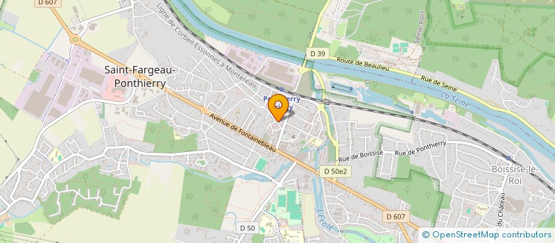 localisation de l'entreprise MONSIEUR PIERRE DITHIOT  SAINT-FARGEAU-PONTHIERRY