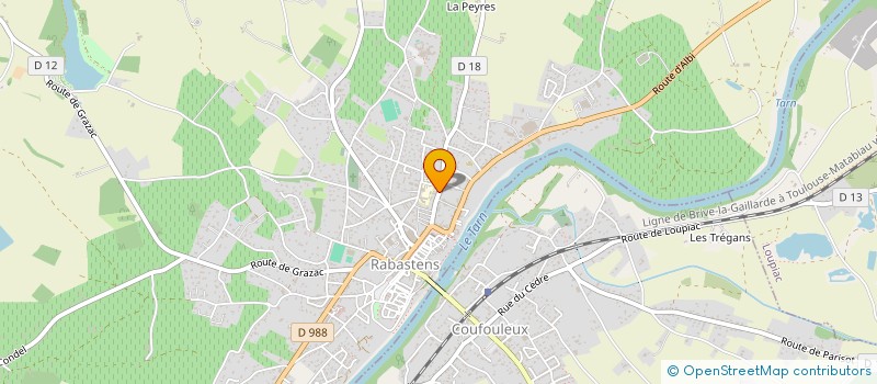 localisation de l'entreprise MONSIEUR PIERRE DIZIEN à RABASTENS