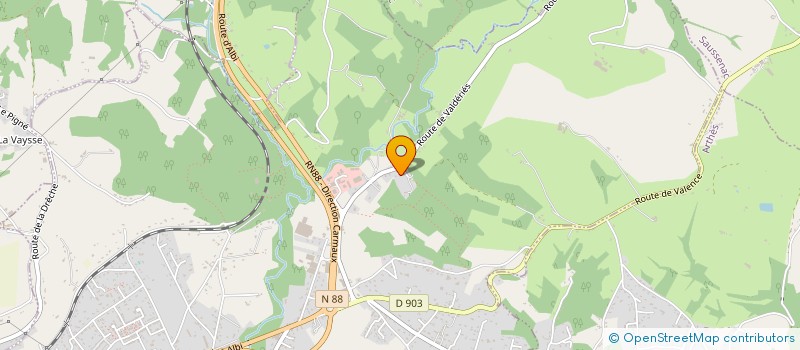 localisation de l'entreprise MONSIEUR PIERRE DO  LESCURE-D'ALBIGEOIS