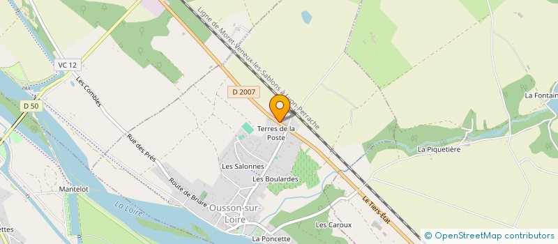 localisation de l'entreprise MONSIEUR PIERRE DOMINGUES LOURENCO à OUSSON-SUR-LOIRE