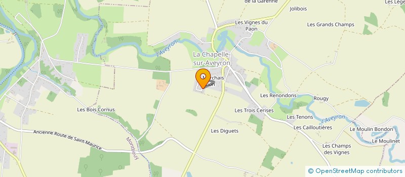 localisation de l'entreprise MONSIEUR PIERRE-DORIAN NICOLE  LA CHAPELLE-SUR-AVEYRON