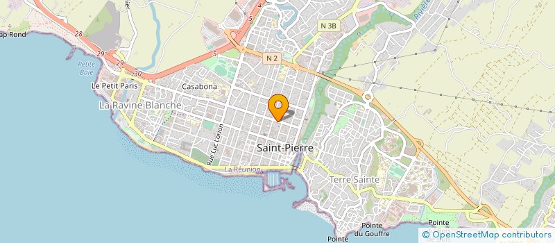 localisation de l'entreprise MONSIEUR PIERRE DORO à SAINT-PIERRE