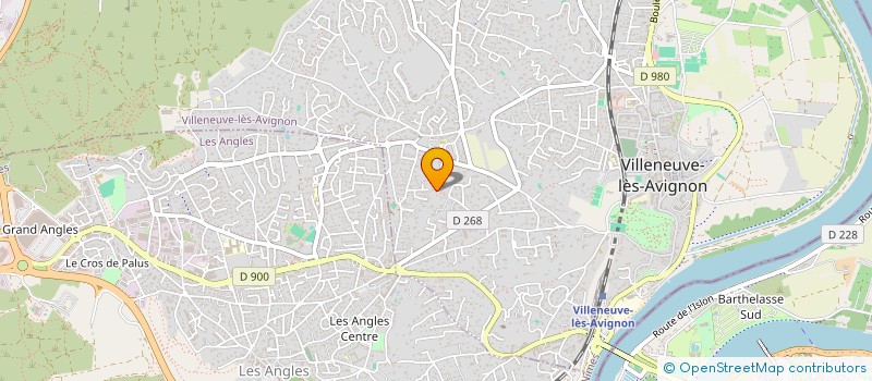 localisation de l'entreprise MONSIEUR PIERRE DORTINDEGUEY à VILLENEUVE-LES-AVIGNON