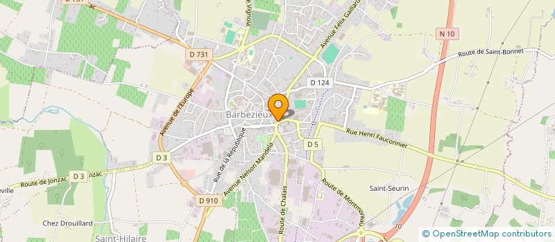 localisation de l'entreprise MONSIEUR PIERRE DOSIMONT à BARBEZIEUX-SAINT-HILAIRE