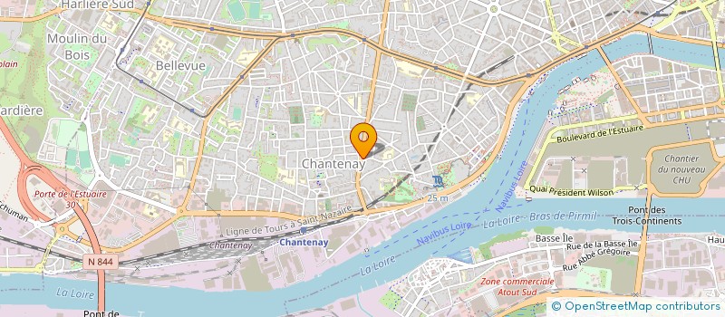 localisation de l'entreprise MONSIEUR PIERRE DOUCET à NANTES