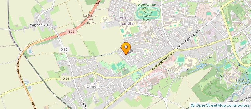 localisation de l'entreprise MONSIEUR PIERRE DOUCHET  DAINVILLE