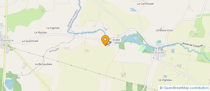 localisation de l'entreprise MONSIEUR PIERRE DOUCIN  ARMAILLE