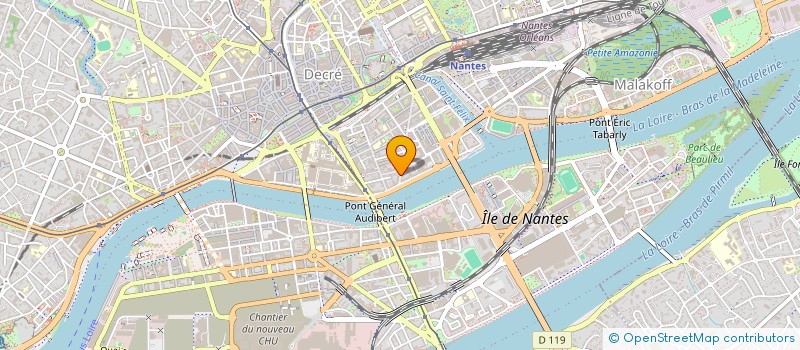 localisation de l'entreprise MONSIEUR PIERRE DOUCIN à NANTES