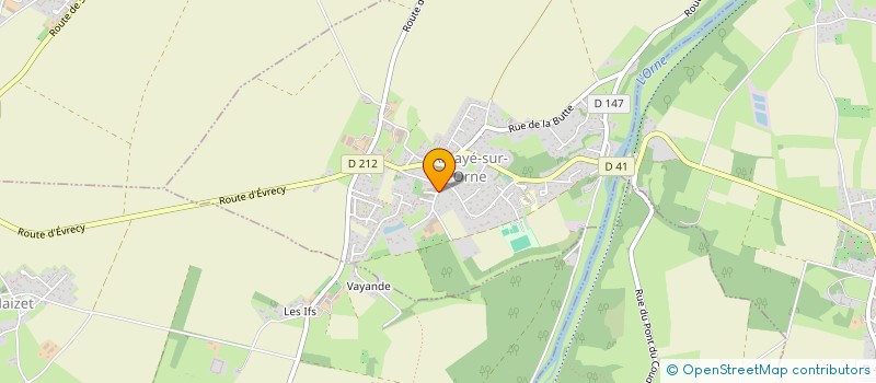 localisation de l'entreprise MONSIEUR PIERRE DOUTRE  AMAYE-SUR-ORNE