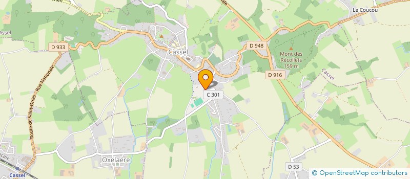 localisation de l'entreprise MONSIEUR PIERRE DRELON  CASSEL